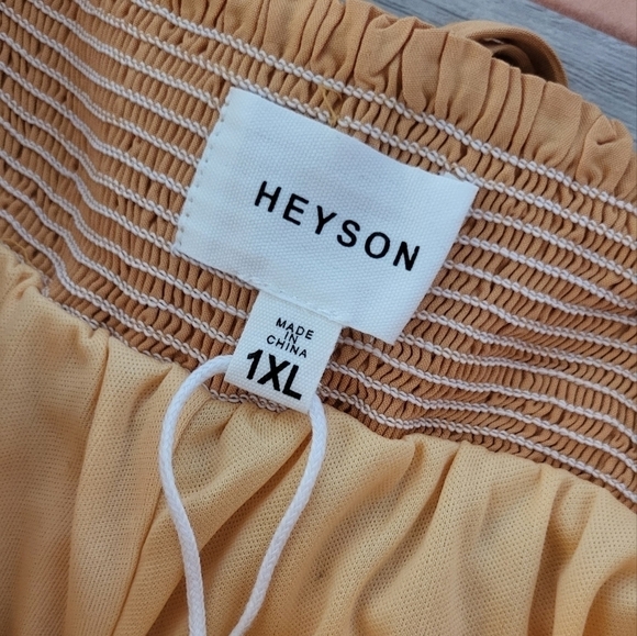 Heyson Scenic Overlook Puff Sleeve Embroidered Mini Boho Dress - Picture 6 of 11